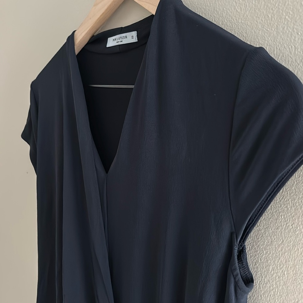 MM LaFLEUR navy midi dress - Picture 9 of 15